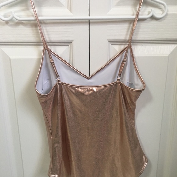 Forever 21 metallic bodysuit - Picture 2 of 2